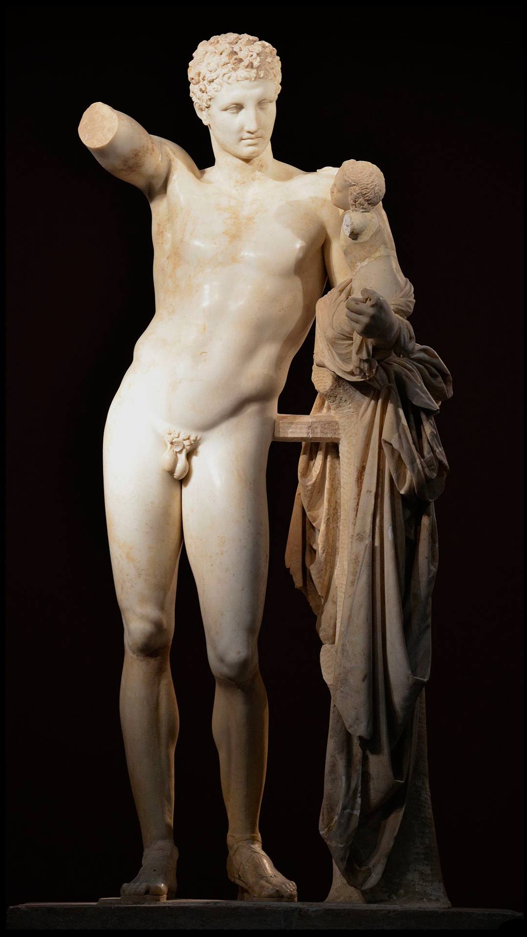 Hermes con el nino Dioniso