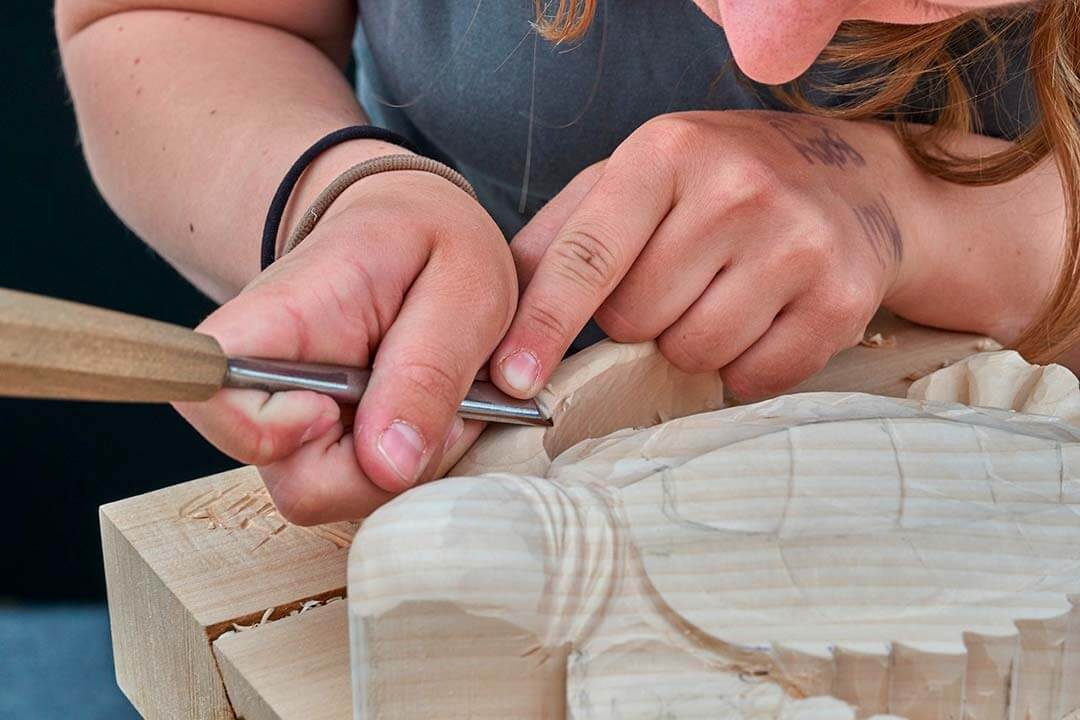 tecnicas de tallado en madera