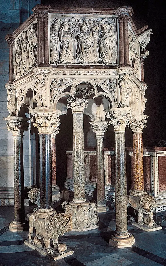 Pulpito de la Catedral de Pisa