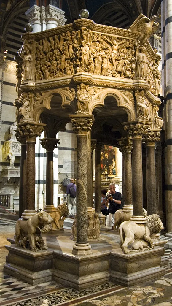 Pulpito de la Catedral de Siena