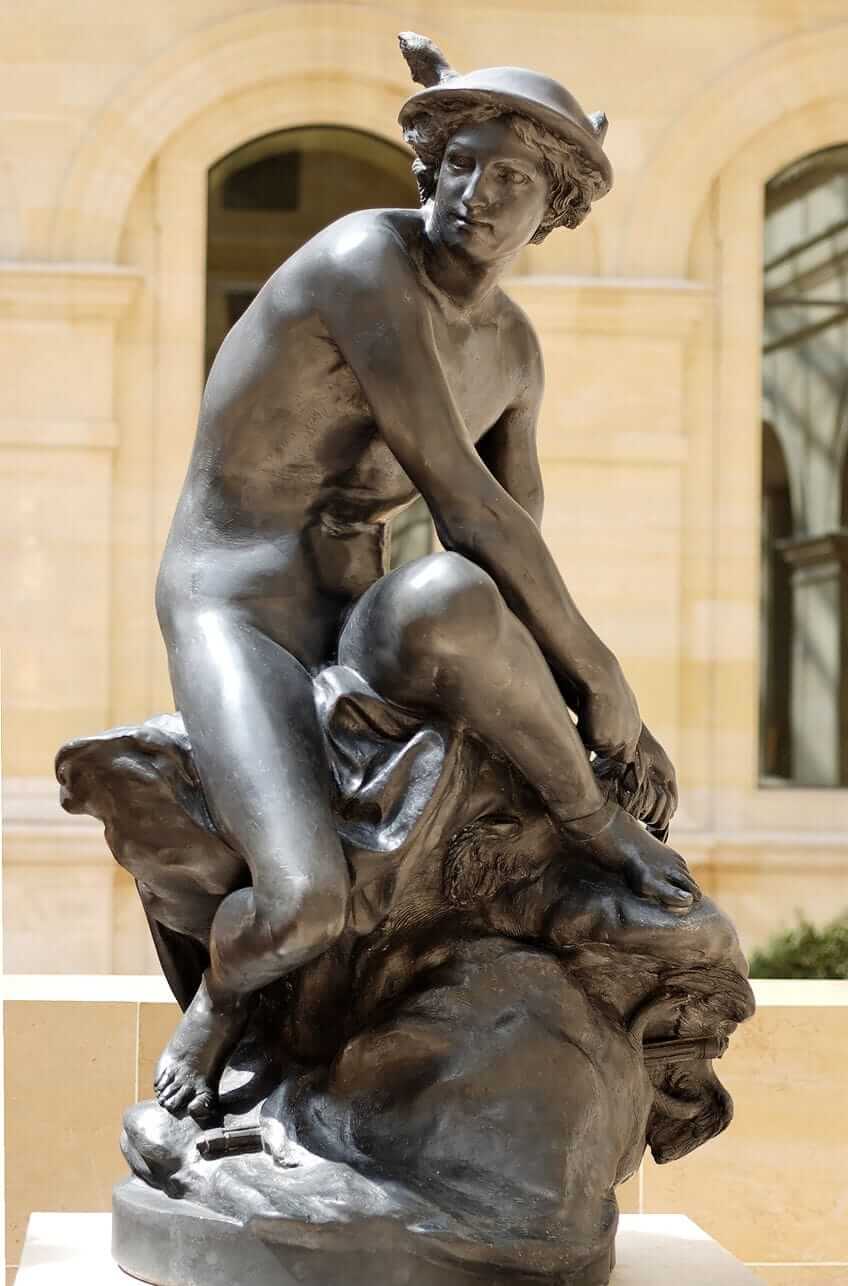 Estatua Neoclasica de Bronce